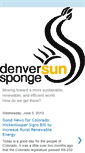 Mobile Screenshot of denversunsponge.com